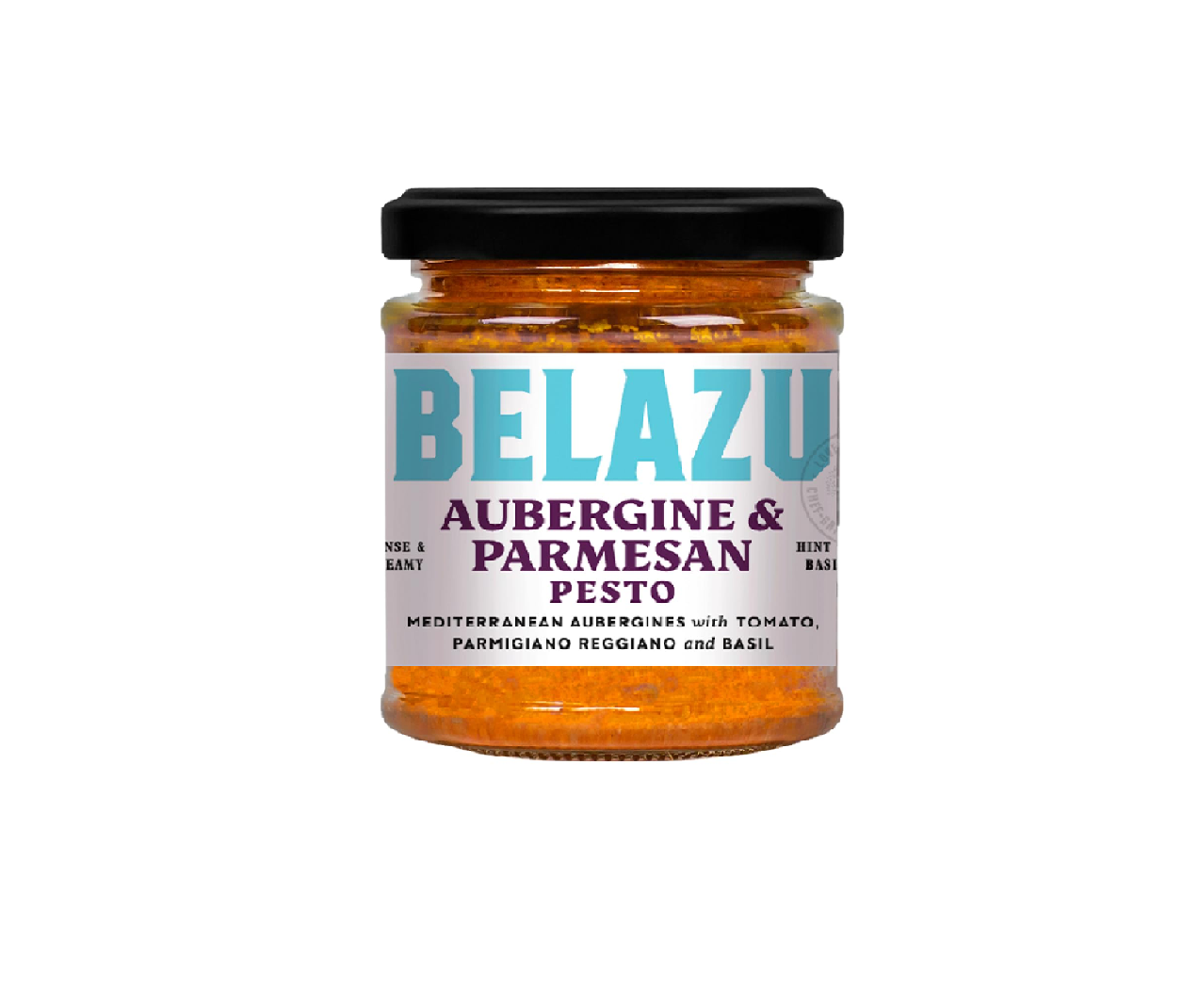 BELAZU AUBERGINE & PARMESAN PESTO (165gr)