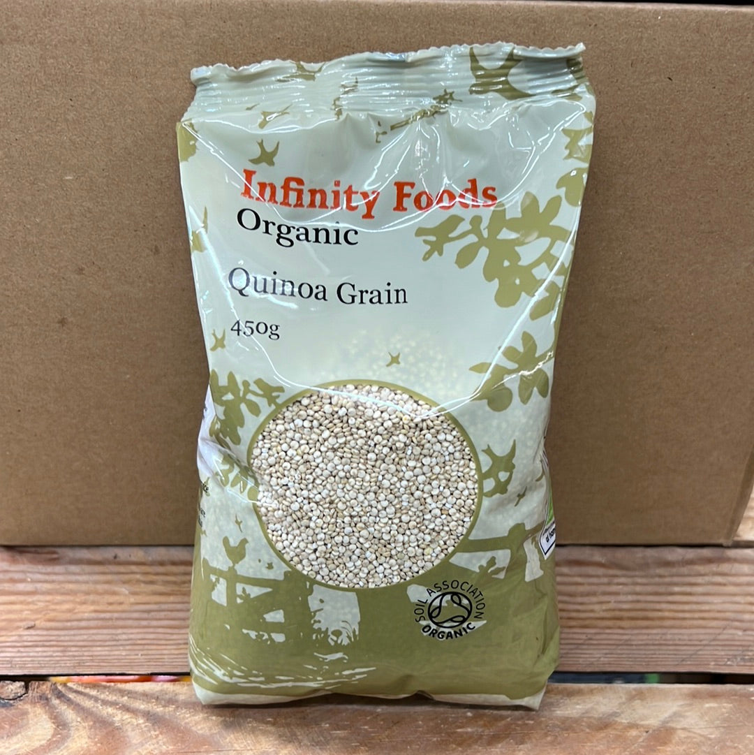 INFINITY ORGANIC WHITE QUINOA (450GR)
