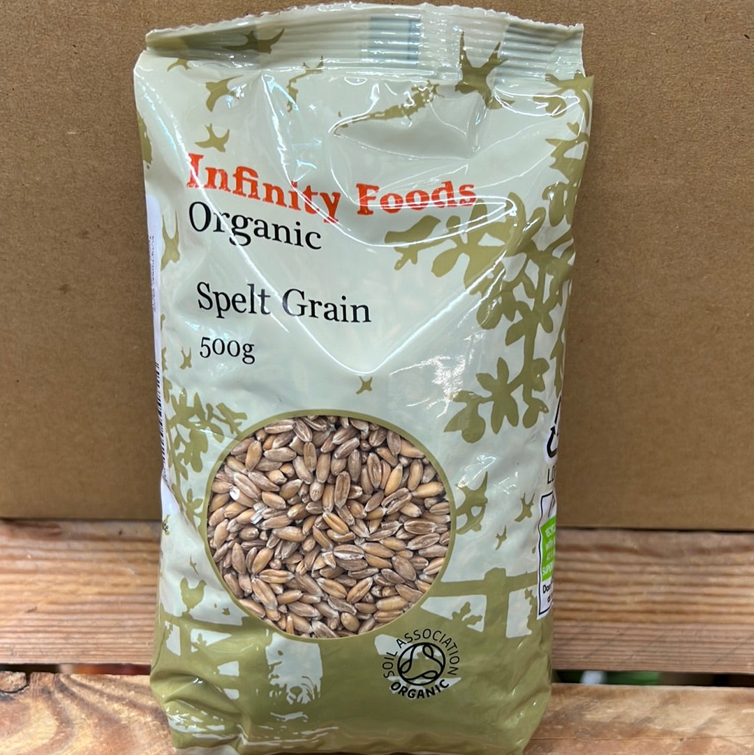 INFINITY ORGANIC SPELT GRAIN (500GR)