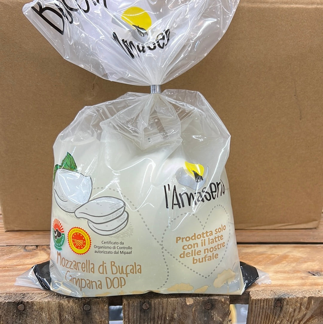 LAMASENA MOZARELLA DI BUFALO DOP CHEESE (250GR)