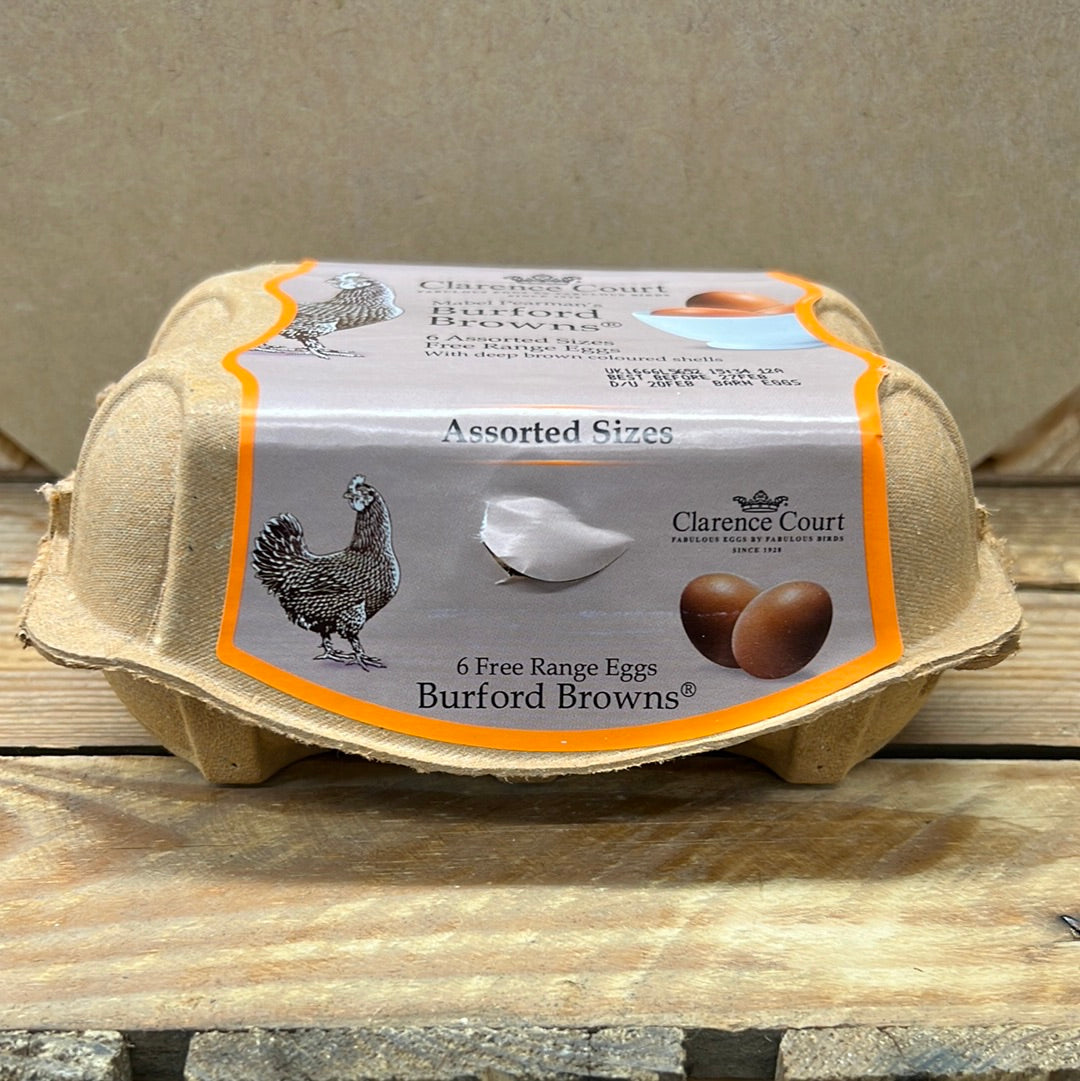 Brown Free Range Eggs x6 (Pack)
