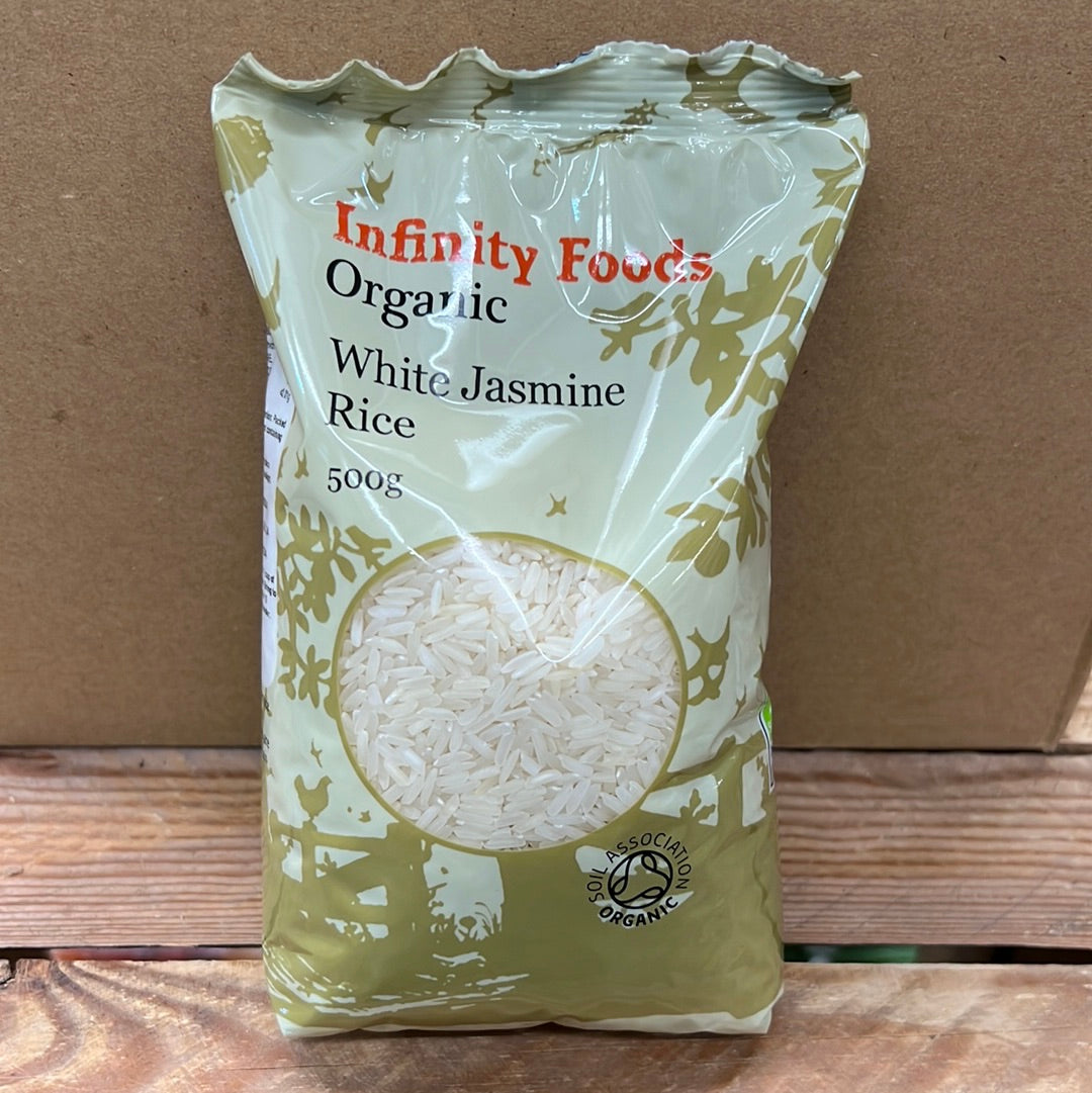 INFINITY ORGANIC WHITE JASMINE RICE (500GR)