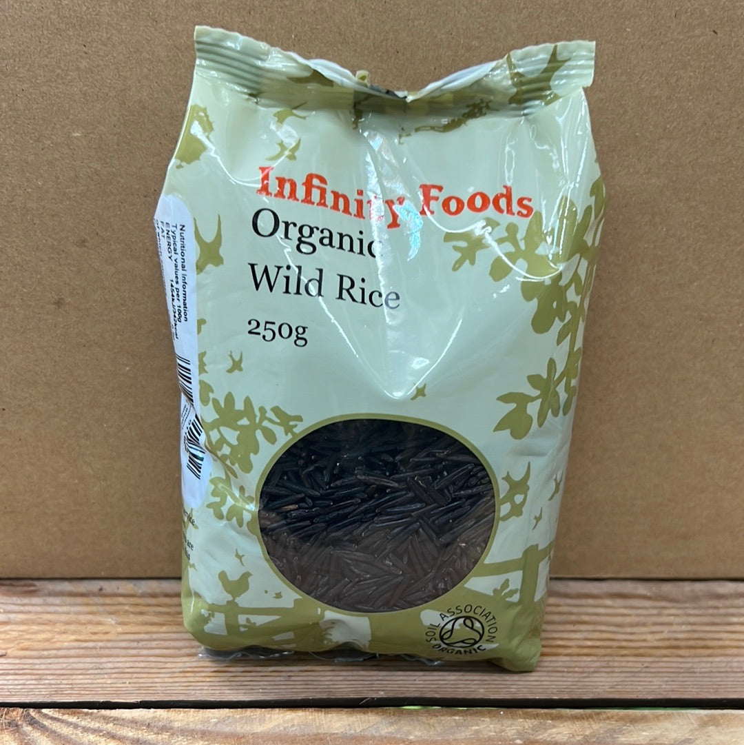 INFINITY ORGANIC WILD RICE (250GR)