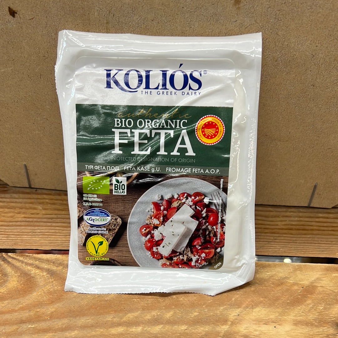 KOLIOS ORGANIC FETA CHEESE (150GR)