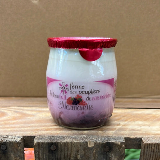 Ferme Des Peupliers French Yoghurt with Mix Berries (125GR)