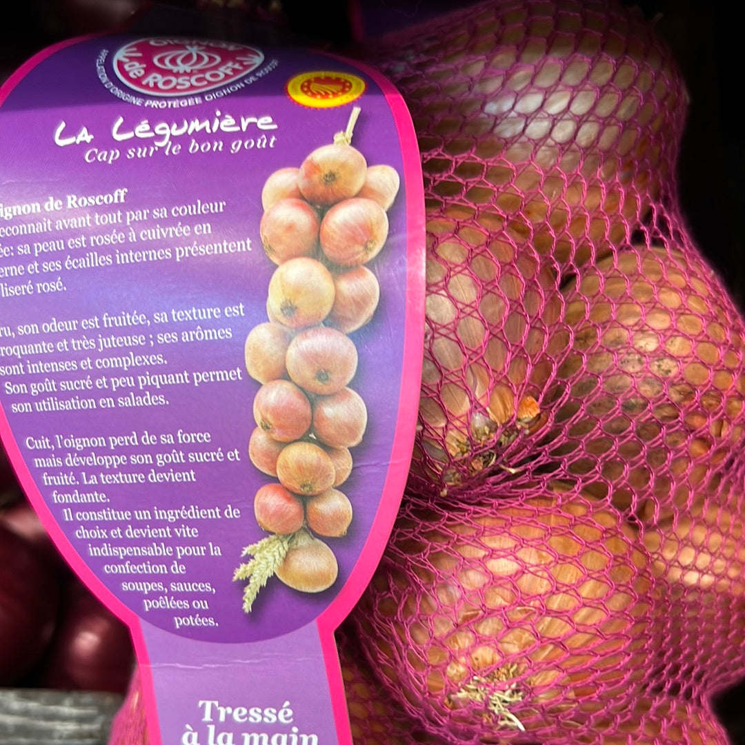 French Roscoff Onion KG (Pack)