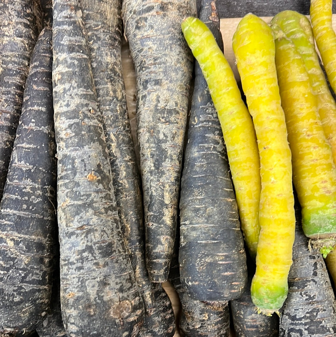Yellow & Purple Heritage Carrots (1KG)