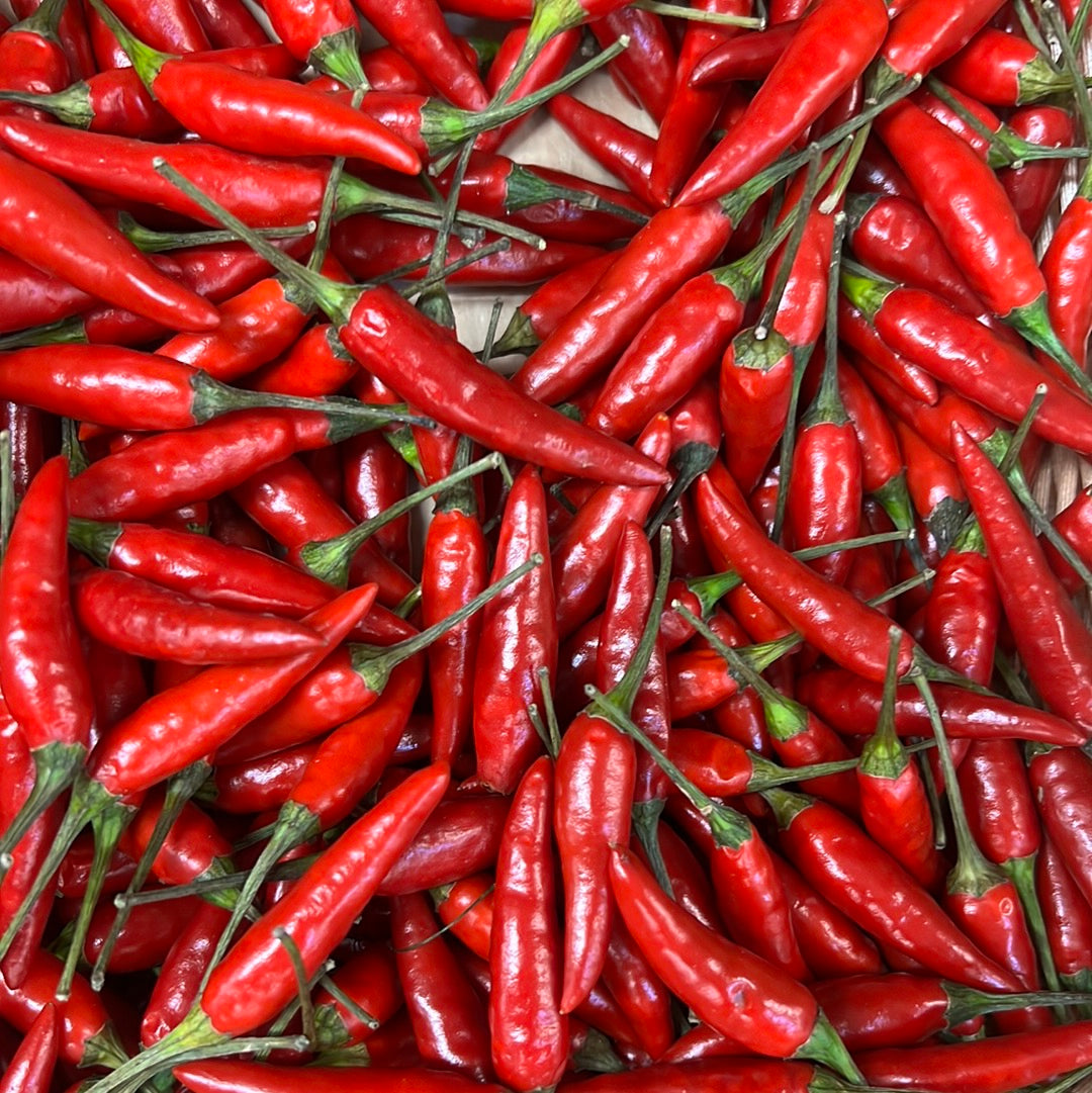 Thai Red/Bird's Eye Chillies (100GR)