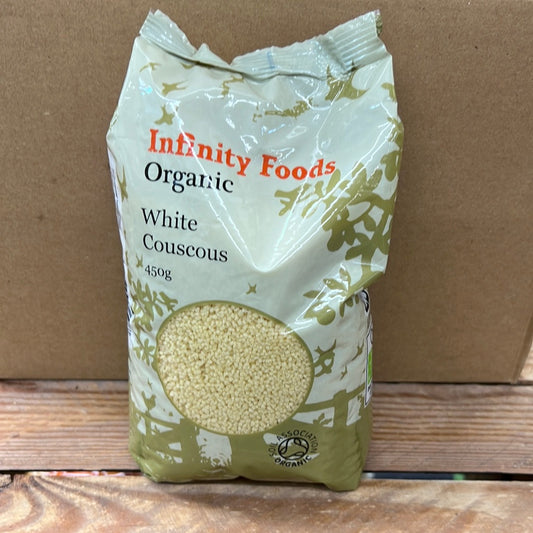 INFINITY ORGANIC WHITE COUSCOUS (500GR)