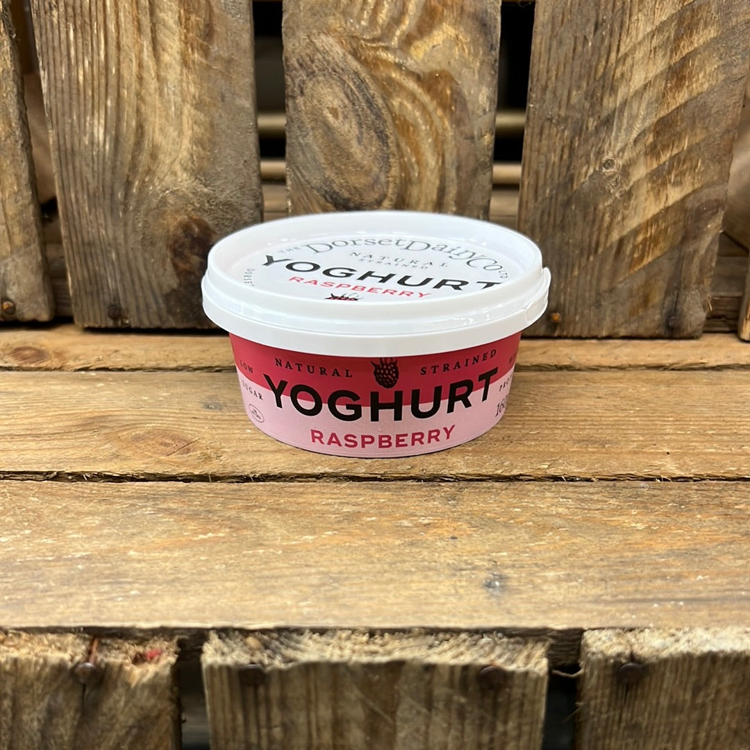 THE DORSET DAIRY CO RASPBERRY YOGHURT (160GR)