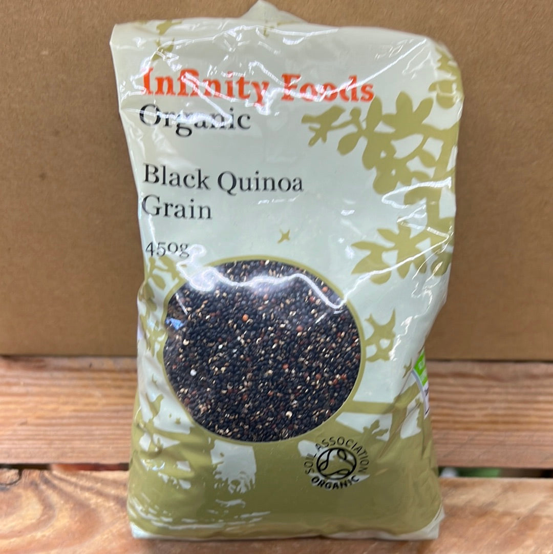 INFINITY ORGANIC BLACK QUINOA (450GR)