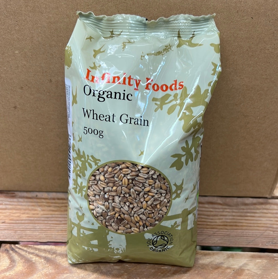 INFINITY ORGANIC WHEAT GRAIN (500GR)
