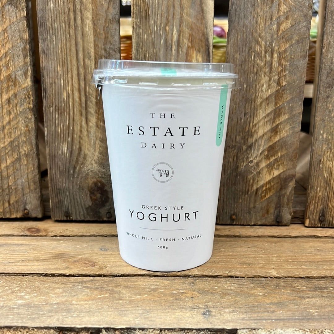 THE ESTATE DAIRY GREEK STYLE YOGHURT (500GR)