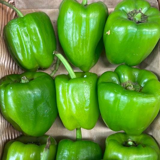 Turkish Round Green Peppers (500GR)