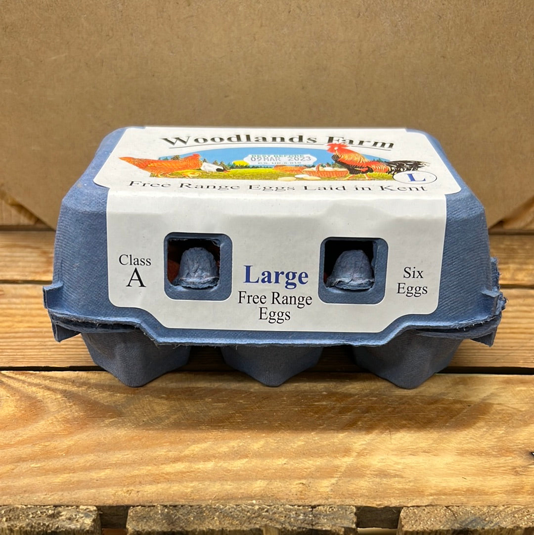 Free Range Eggs x6 (Pack)
