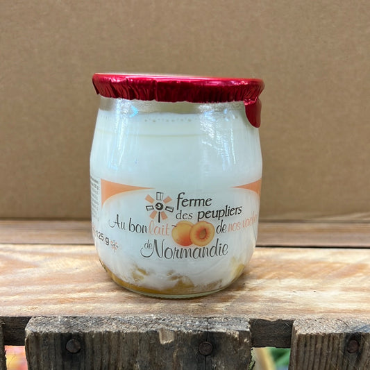 Ferme Des Peupliers French Yoghurt with Apricot (125GR)