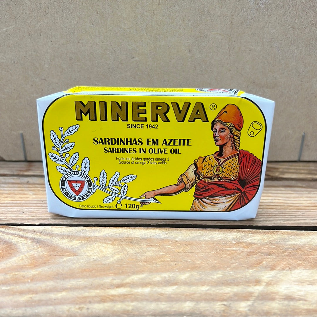 Minerva Sardines in Olive Oil (120gr)