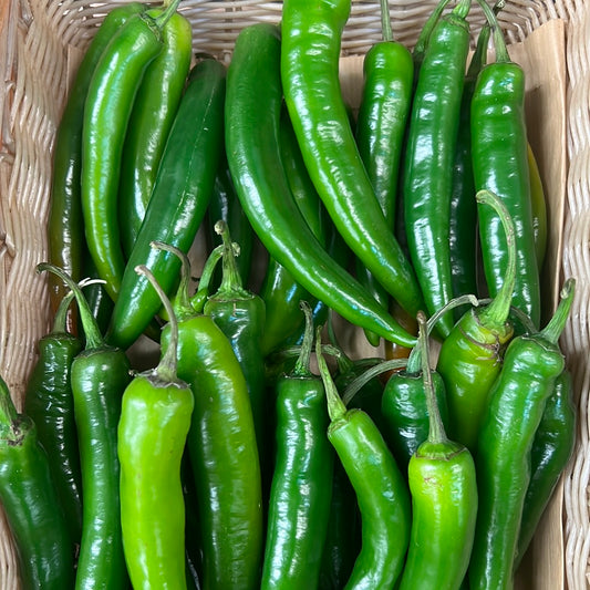 Green Hot Chilli Peppers (250GR)