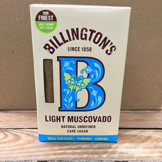 Billingtons Light Muscovado Cane Sugar (500gr)