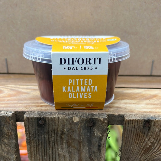 DIFORTI PITTED KALAMATA OLIVES (180gr)